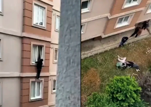 İstanbul Ümraniye'de yaşanan olayda, kız arkadaşının evine