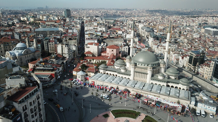 Taksim Cami İçin Tarih. Verildi