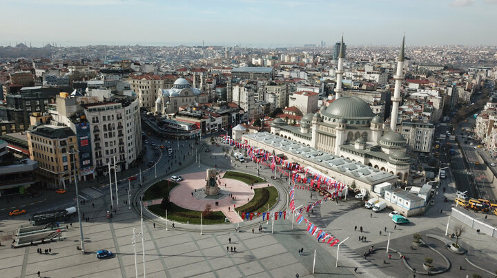 Taksim Cami İçin Tarih. Verildi