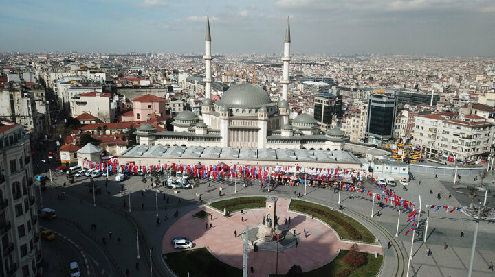 Taksim Cami İçin Tarih. Verildi