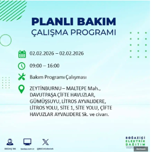 BEDAŞ duyurdu: İstanbul’un 21 ilçesinde 9 saatlik elektrik kesintisi