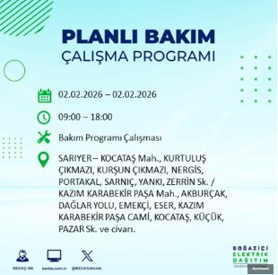 BEDAŞ duyurdu: İstanbul’un 21 ilçesinde 9 saatlik elektrik kesintisi