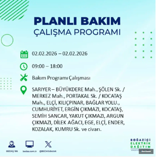 BEDAŞ duyurdu: İstanbul’un 21 ilçesinde 9 saatlik elektrik kesintisi