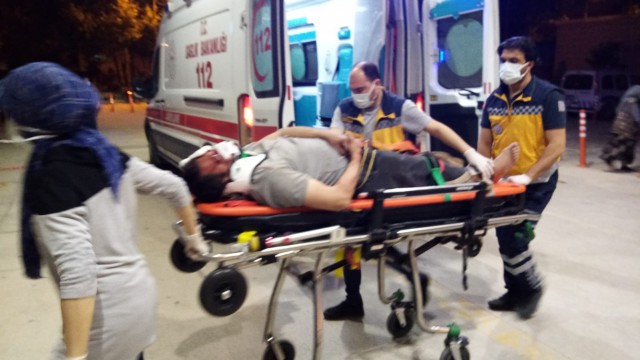 50 metre sürüklenen motosikletin sürücüsü ağır yaralandı