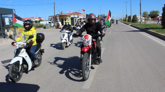 500 araç ile Kudüse destek konvoyu