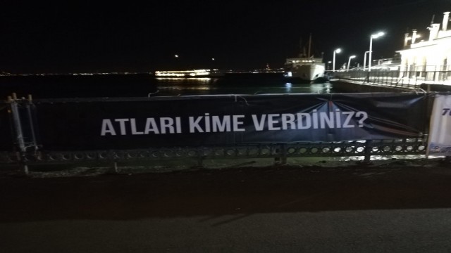 Adalarda hayvanseverlerden İBBye “kayıp at” tepkisi