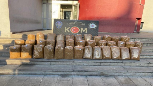 Adanada kaçakçılık operasyonu