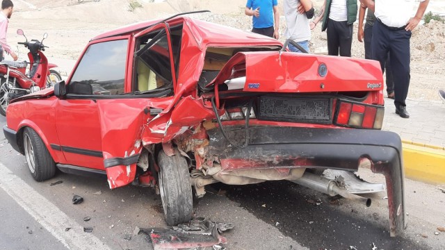 Adıyamanda zincirleme kaza