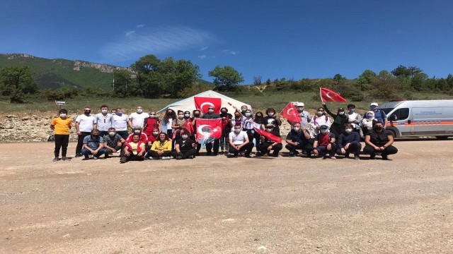 AFAD gönüllülerine çadır kurma ve yön bulma eğitimi verildi