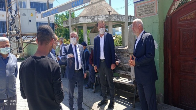 Afetsiz ve bereketli bir sezon için kurbanı kestiler