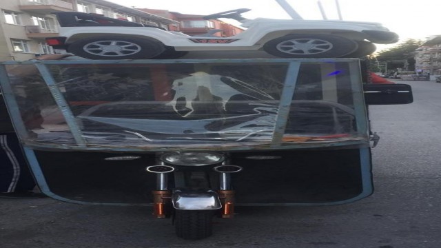 Akülü çocuk arabası çalan hırsız yakalandı