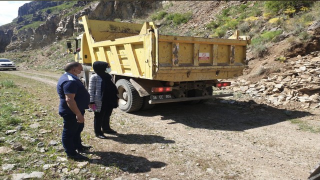 Akyaka Kanyonunda çalışmalar başladı