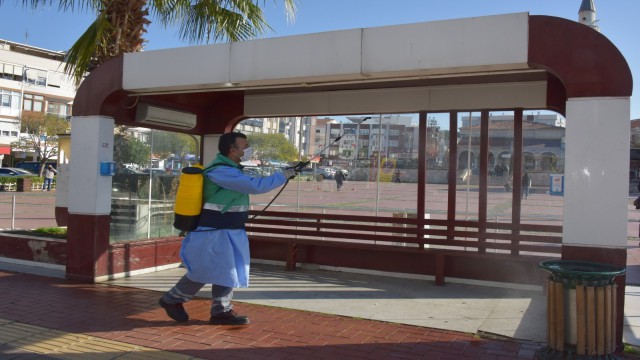 Aliağa Belediyesi tam kapanmada sahada