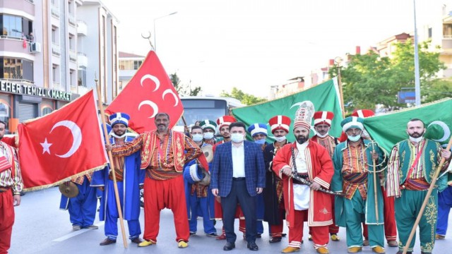 Altıeylülde bayramda mehter rüzgarı