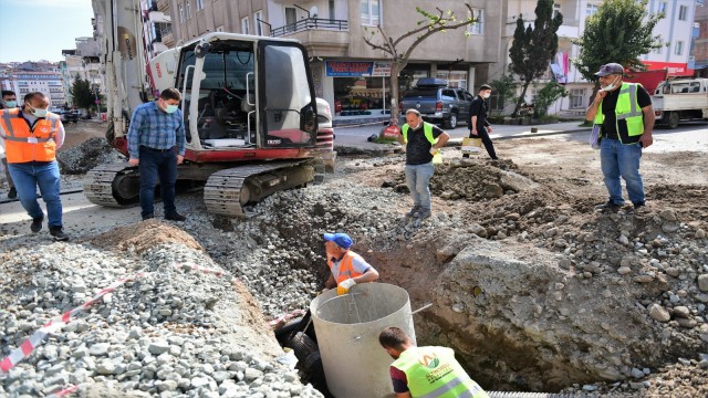 Altınorduda alt ve üstyapı çalışmaları hız kesmiyor