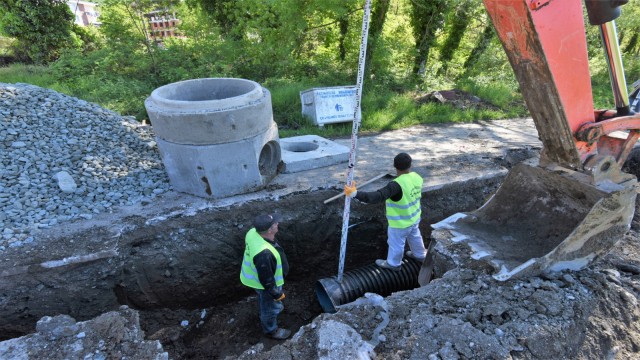 Altınorduda altyapı yatırımları devam ediyor