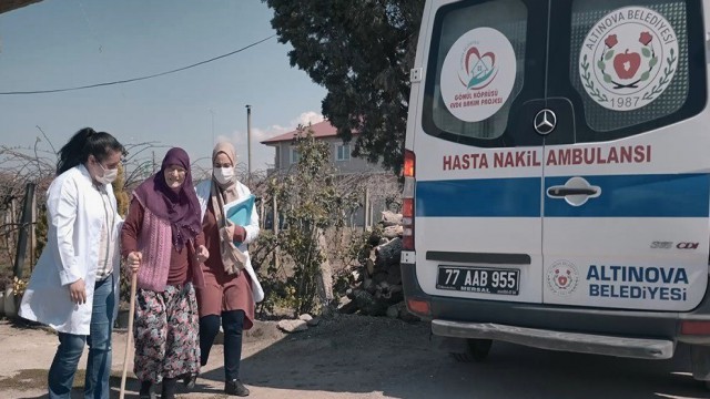 Altınovada “Evde Sağlık ve Bakım”da büyük başarı. 5 yılda 5 bine yakın işlem gerçekleştirildi