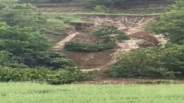 Amasyada heyelan kamerada