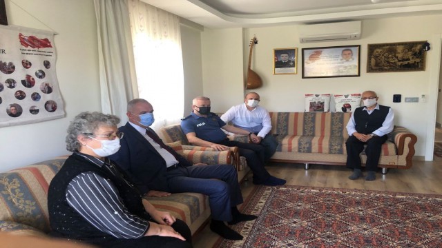 Anneler gününde şehit annesi unutulmadı