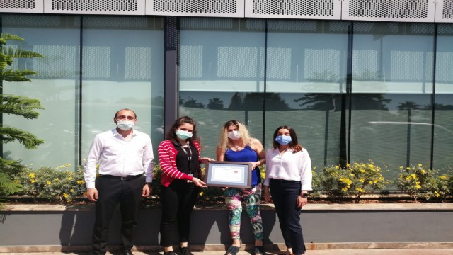 AOSBnin çevreci firmaları ödüllendirildi