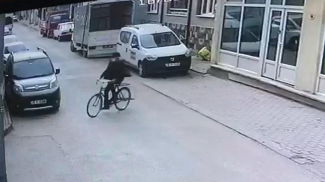 Apartmandan bisiklet çaldı