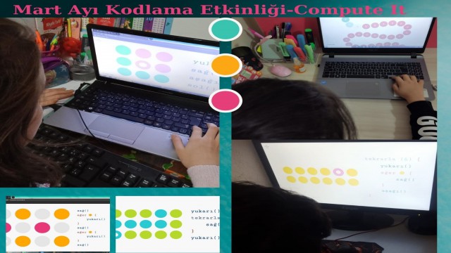 Arif Nihat Asya Ortaokulu öğrencileri kodlayarak üretiyor