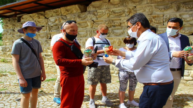 Aydına hafta sonu turist yağdı