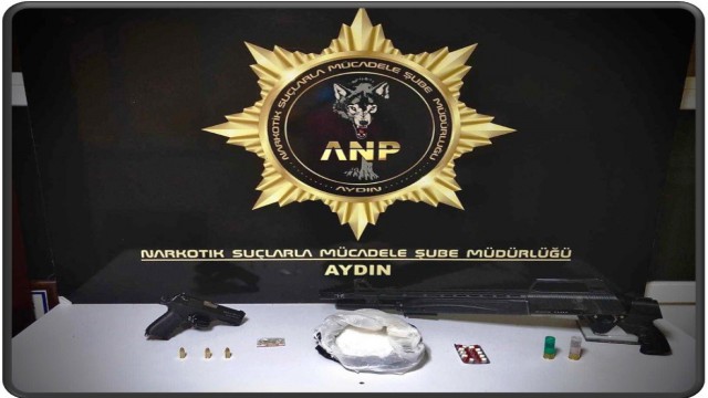 Aydında 1258 gram metamfetamin ele geçirildi