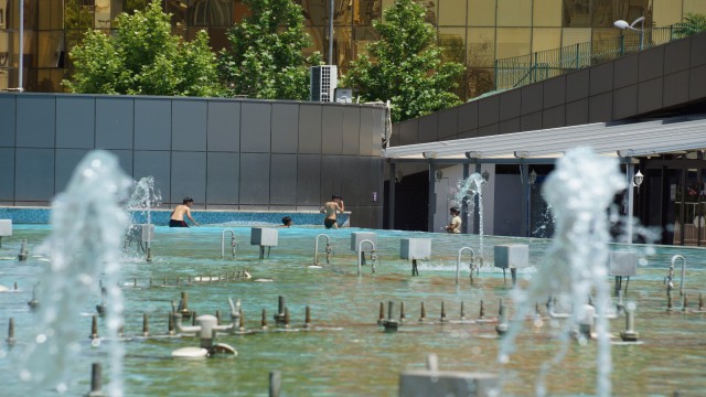 Aydında kavurucu sıcaklar etkili oluyor