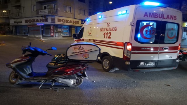 Aydında trafik kazası: 1 yaralı