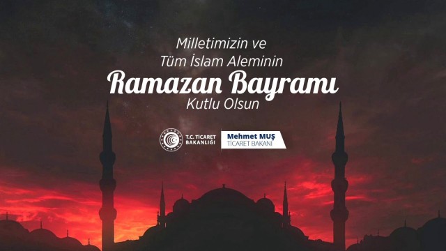 Bakan Muş, İslam aleminin Ramazan Bayramını kutladı