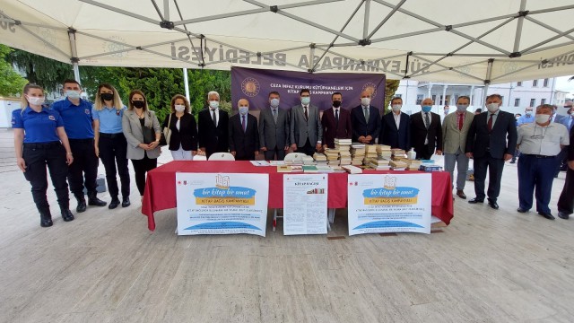 Bakanlıkların ‘Cezaevi kitap kampanyasına Tekirdağdan destek