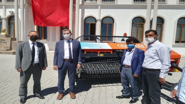 Balya Makinası teslim edildi