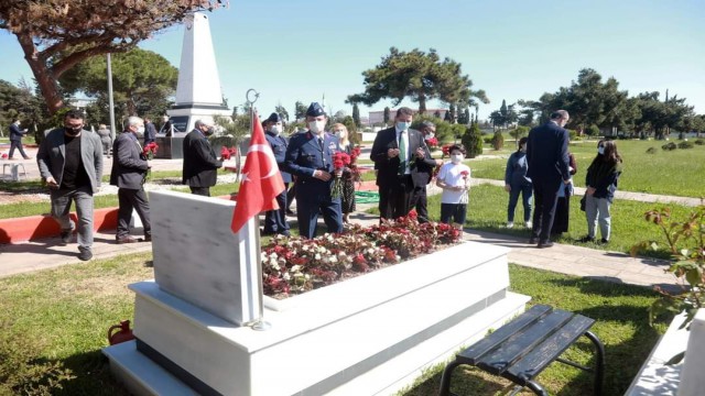 Bandırmada Şehitlik ziyareti