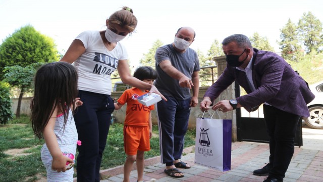 Başkan Ataydan Çölyak Hastalarına glütensiz gıda paketi