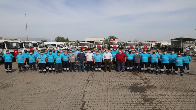 Başkan Ataydan işçilere ikramiye müjdesi