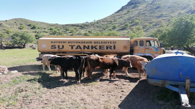 Başkan Büyükkılıç, karantinadaki çiftçinin yüreğine su serpti