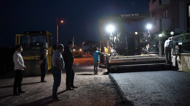 Başkan Kocamandan sahur mesaisi