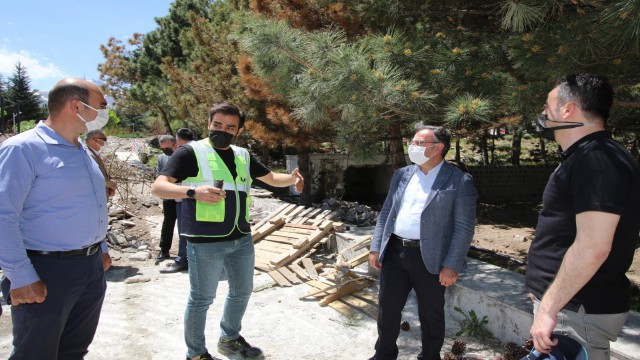 Başkan Özdoğan: Hacıların Central Parkını inşa ediyoruz