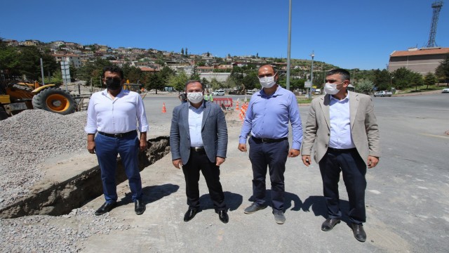 Başkan Özdoğan Ören Dere Kanalında incelemede bulundu