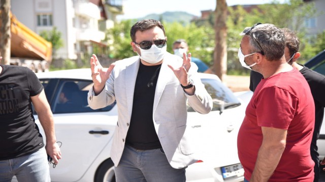 Başkan Özlü, ilçe genelinde yapılan çalışmaları inceledi