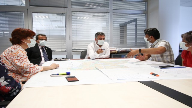 Başkan Sandalın gündemi kentsel dönüşüm