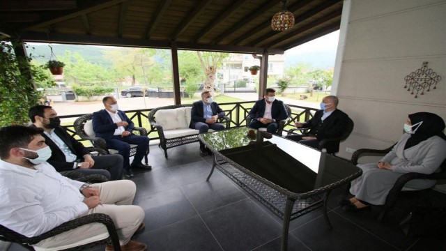 Başkan Soykana taziye ziyaretleri devam ediyor