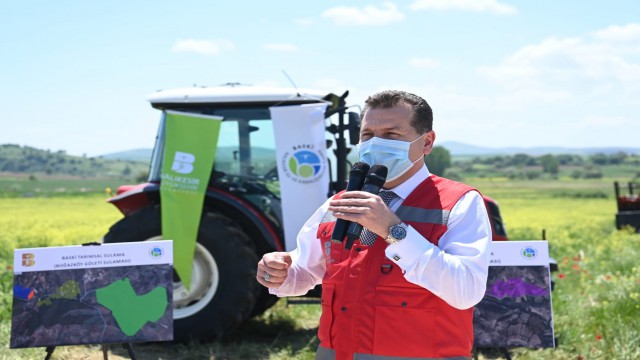 Başkan Yılmaz tarımsal sulama sezonunu açtı
