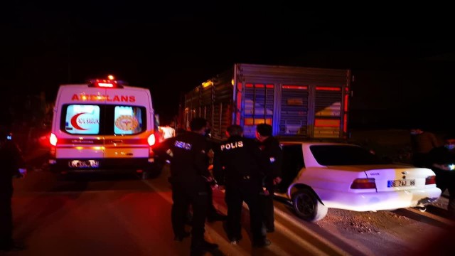 Başkentte trafik kazası: 1 ölü, 1 yaralı