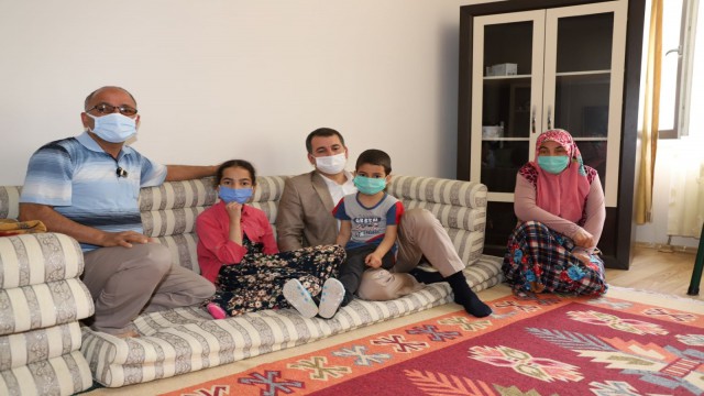 Baydilliden engellilere anlamlı ziyaret