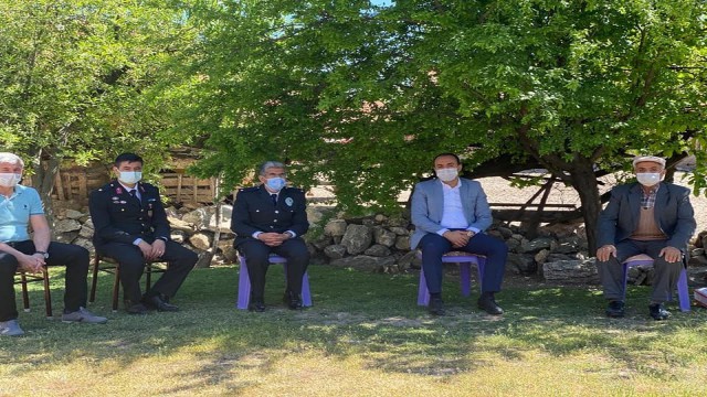 Bayramda şehit ve gazi ailelerine ziyaret