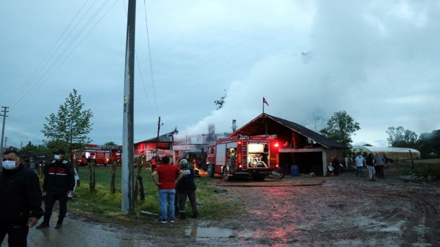 Benzinle sobayı yakmak isterken canından oluyordu