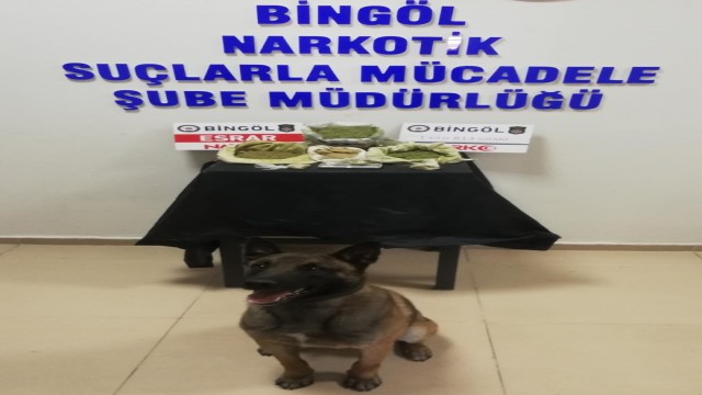 Bingölde 17 suç kaydı bulunan şüpheli uyuşturucu ticareti yaparken yakalandı