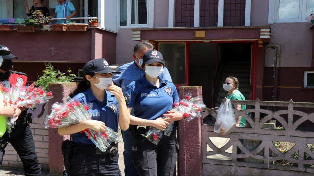 Bu sefer ceza için değil, bakın ne için sokaktaydılar